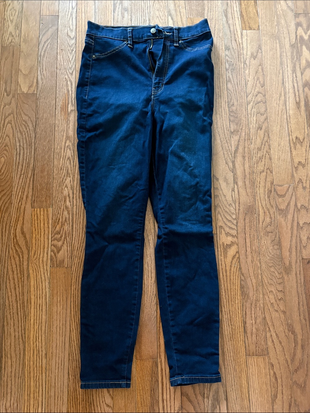Fashion Nova Navy Skinny Jeans